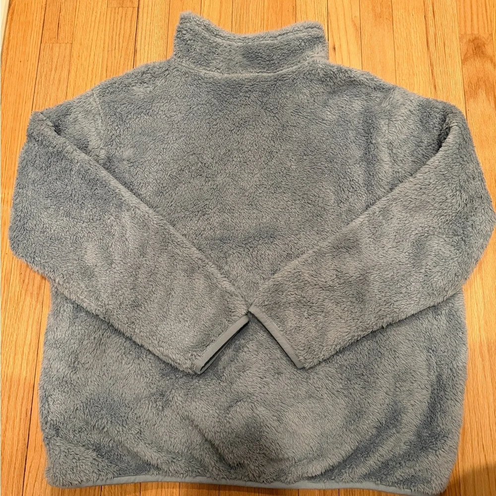 Patagonia Women’s 1/4 Zip Polyester Fleece (W- XXL) Light Blue - Picture 2 of 4